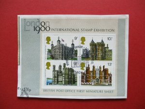 SGMS1058, SGMS1409 & SGMS2215 1978 1988 & 2001 3 x Commemorative Mini Sheets FDI