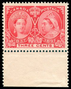 MOMEN: CANADA SC #53 JUBILEE MINT OG NH XF JUMBO LOT #60625