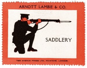 (I.B) Cinderella Collection : Trade Label (Arnott Lambie) Saddlery