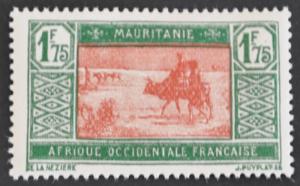 DYNAMITE Stamps: Mauritania Scott #50  MINT