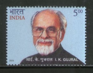 India 2020 I. K. Gujral 1v MNH