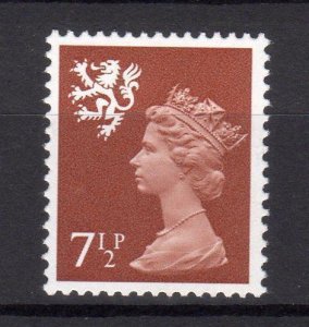 71/2p SCOTLAND REGIONAL UNMOUNTED MINT WITH PHOSPHOR OMITTED