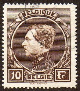 Belgium  Scott  212  Used  