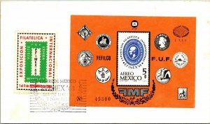 1968 Mexico - EFIMEX '68 - Nov 1 to 9, 1968 FDC- F11372