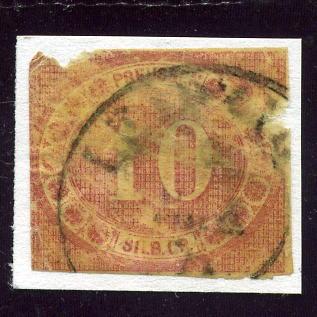 Prussia 1866 - Sc #21 - Michel #20 - Used