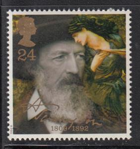 Great Britain 1992 MNH Scott #1441 24p The Beguiling of Merlin - Alfred Lord ...