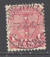 Australia New South Wales Sc # 110 used wm 12 (RRS)