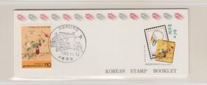 KOREA, SOUTH, 1993 Philatelic Week booklet, 4 x 110w. inside, mnh.