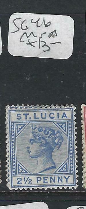 ST LUCIA  (P2705BB)  QV   2 1/2D  SG  46  MNH