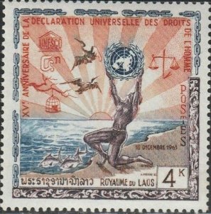 Laos, #88  MH  From 1963