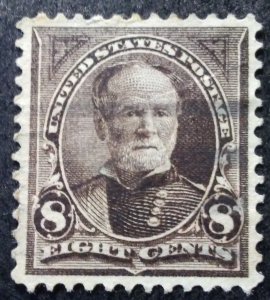 StampGeek Scott #257 USED, EXTREMELY FINE, LIGHT HINGED