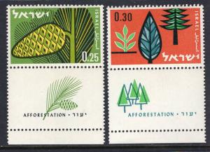 Israel 212-213 With Tabs MNH VF