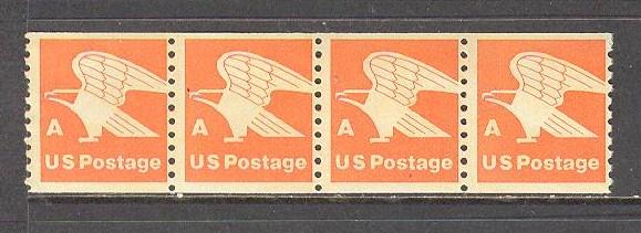 US Sc# 1743 MNH FVF 4Strip Eagle