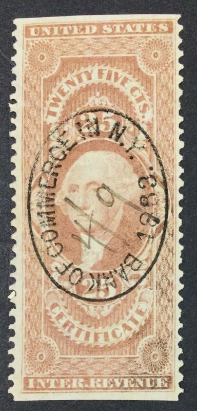 MOMEN: US STAMPS #R44b USED REVENUE LOT #48063