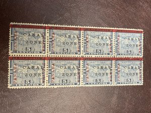 Canal Zone 12 Mint Antique 'Z'  & 'L' CZSG 12.4 + 12.5 KSPhilatelics 12CZxx4