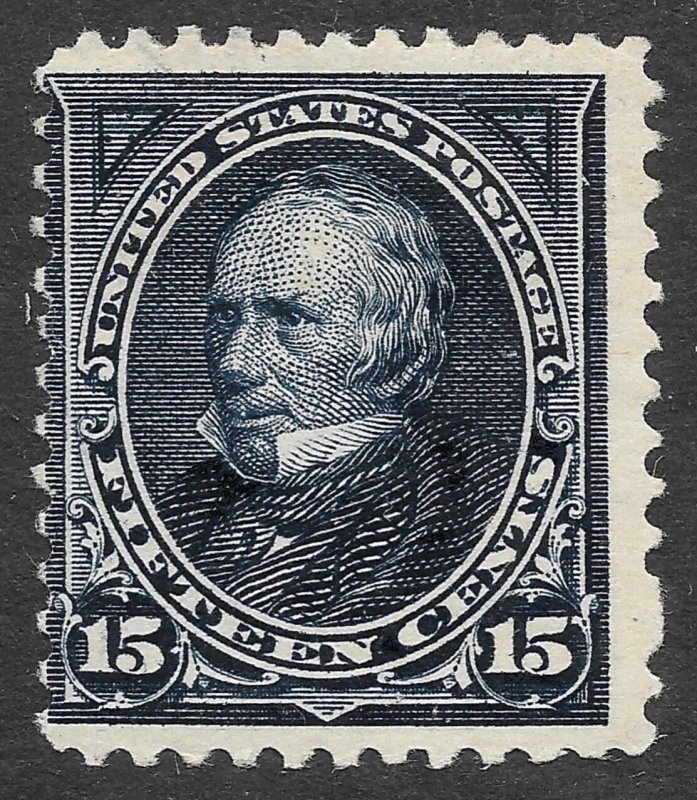 1895 MH Scott #274* 15c H. Clay Bureau Stamp, cv $200