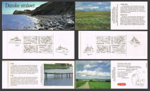 Denmark 1025a booklet,MNH. Danish Islands,1995.Avernako,Fejo,Fur,Endelave.Map.