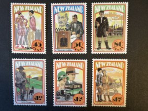 New Zealand: 1992 New Zealand in the 1920's  MNH set
