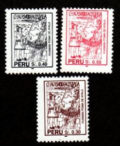 Peru 1073-1075 Mint NH!