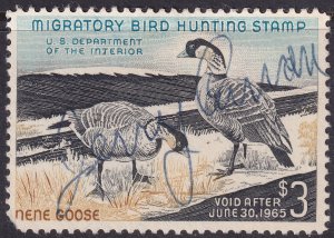 #RW31 Used, VF, Round corner (CV $12.5 - ID30868) - Joseph Luft