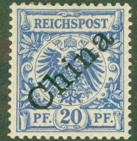 GERMANY OFFICE IN CHINA 3a MH (RL) 3059 CV $32.50 BIN $15.00