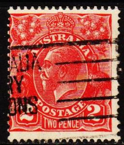 Australia - #116 King George V  (Wmk 228) - Used