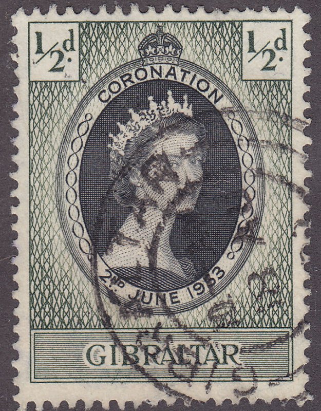 Gibraltar 131 Coronation Issue [CD312] 1953