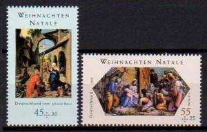 2008 - GERMANY, Christmas - Sc# B1008-B1009 - MNH**