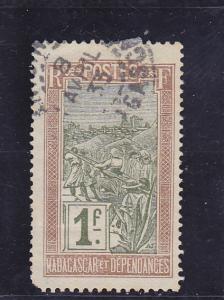 Madagascar  Scott#  109  Used