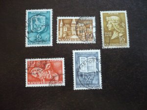 Stamps - Hungary - Scott# B117-B121 - Used Set of 5 Stamps