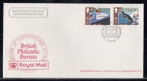 Great Britain -May 16, 1988 Edinburgh, British Philatelic Bureau 