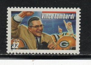 3147 * VINCE LOMBARDI * U.S. Postage Stamp MNH