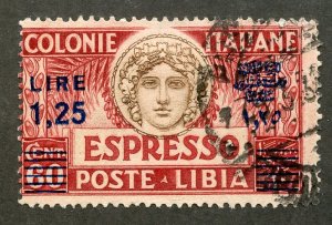 Libya, Scott #E11a, Used