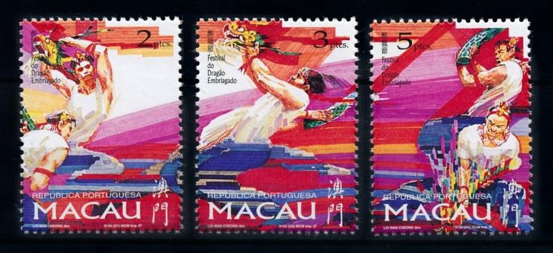 [79099] Macau 1997 Dragon Festival Dancing  MNH