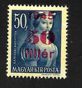 Hungary 1945 - MNH - Scott #681