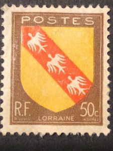 Lorraine postage, stamp mix good perf. Nice colour used stamp hs:2