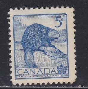 Canada # 336, Beaver, Mint NH