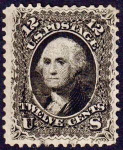 US #69 USED Very faint cancel VF CV $125.00