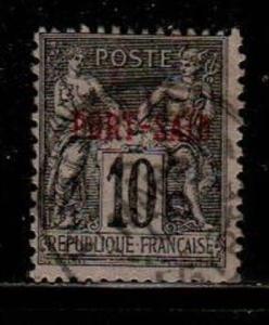 French Offices in Port Said Scott 6a Used (Catalog Value $55.00)