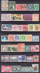 Africa Collection Lot Of 38 Different Stamps