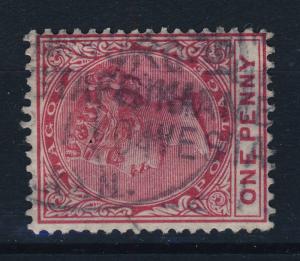 NIGERIA / LAGOS - 1904 DEUTSCHE SEEPOST LINIE HAMBURG WESTAFRIKA DS on SG22