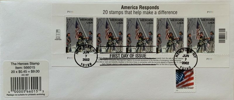 Hideaki Nakano B-2 American Responds Stamps that Make a Difference 