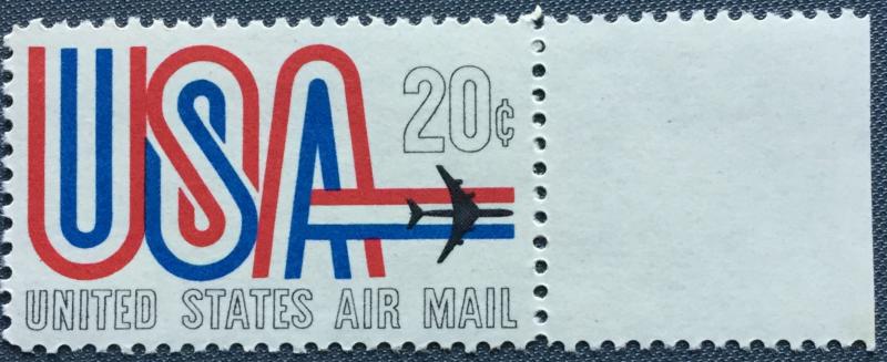 US #C75 MNH Single USA & Jet SCV $.35 L21