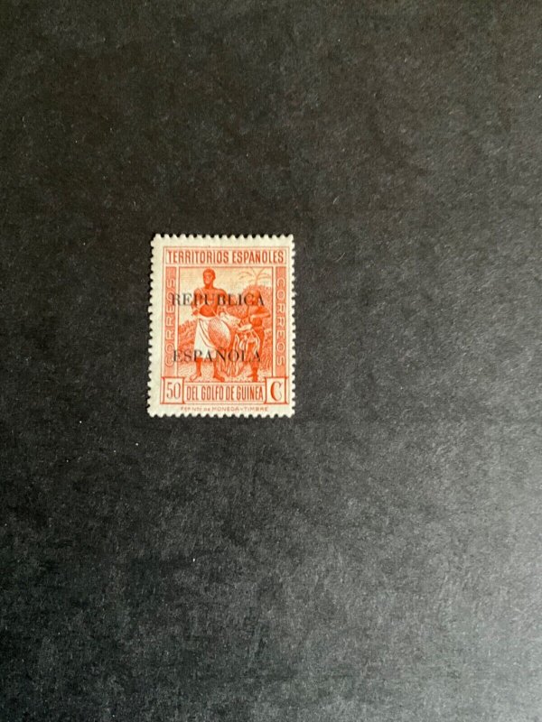 Stamps Spanish Guinea Scott #257 hinged