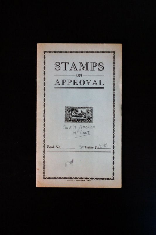 South America 19th Century Stamp Booklet