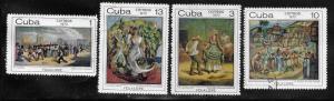 Cuba  Scott 1564-1567  CTO  Complete
