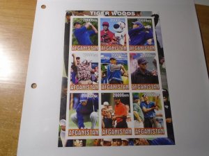 Afghanistan  MNH    Golf   Imperf