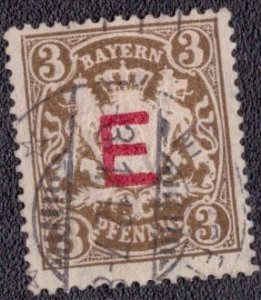 Bavaria - O1 1908 Used