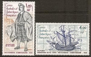 Fr.So. Antarctic Terr.  87-88 MNH 1979 S. de el Cano