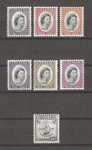 GRENADA 1964/6 SG 214/20 MNH Cat £200